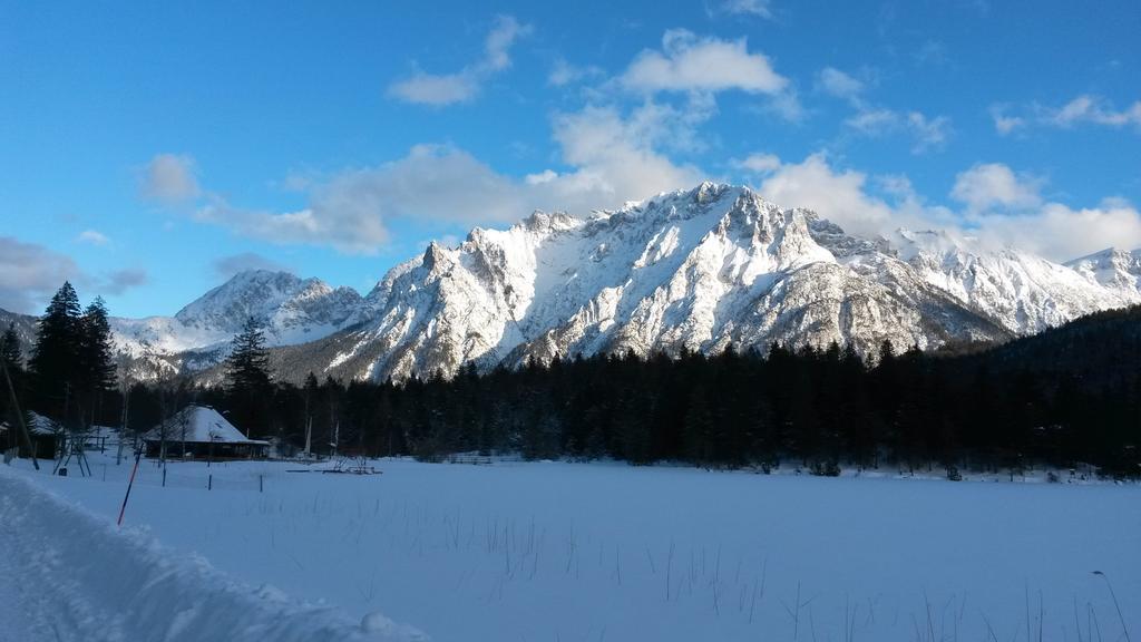 Alpenappartements Schwalbennestl มิทเทนวัลด์ ภายนอก รูปภาพ