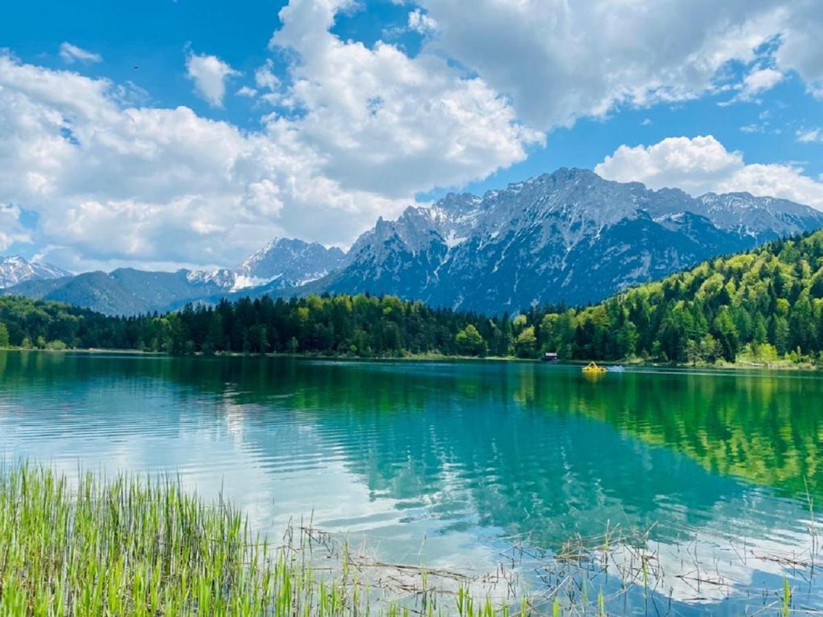 Alpenappartements Schwalbennestl มิทเทนวัลด์ ภายนอก รูปภาพ